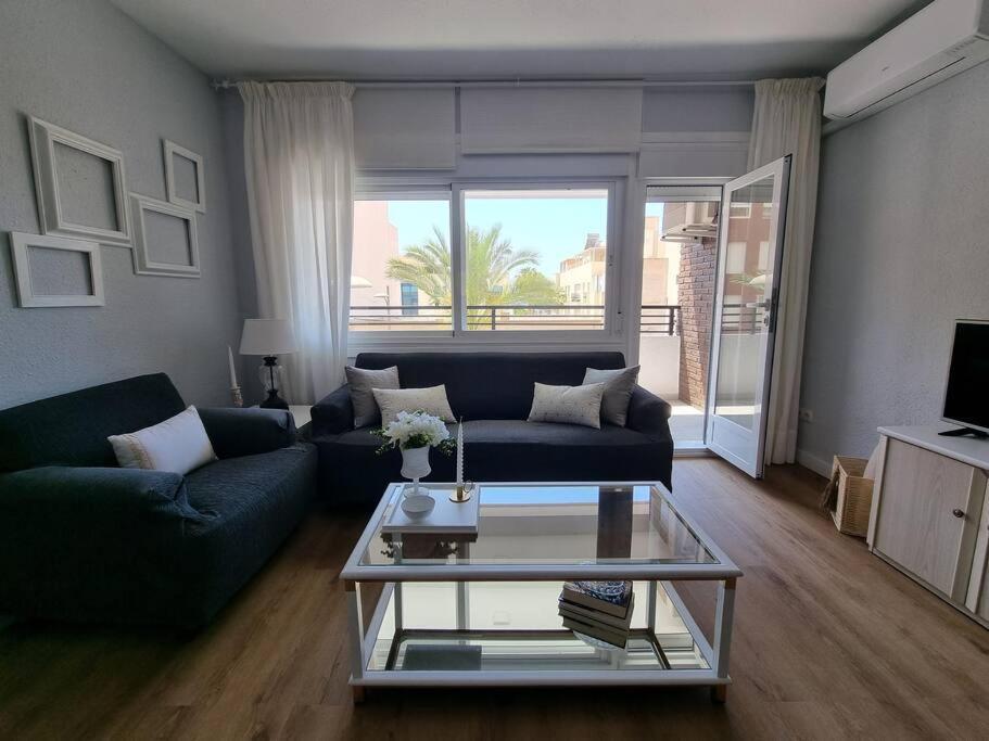 Aguadulce, Apto Santa Monica 2 Hab Con Terraza, Aire, Wifi, A 5 Min De La Playa Aguadulce  Eksteriør billede
